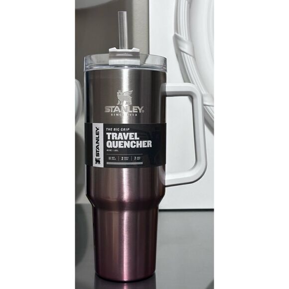 Stanley Adventure Quencher 40oz Stainless Steel Tumbler, CHAMPAGNE OMBRE - Picture 1 of 4